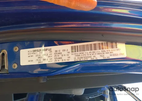 2014 Ram 1500 Express z USA, uszkodzony, nr VIN 3C6JR6AT4EG232343